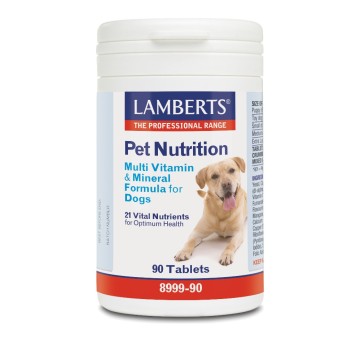 Lamberts Pet Nutrition Multi Vitamin & Mineral Formula For Dogs, Συ... Lamberts Pet Nutrition Multi Vitamin & Mineral Formula For Dogs, Συ...