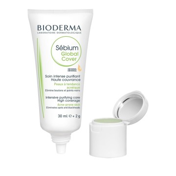 Bioderma Sebium Global Cover Traitement Anti-Imperfections avec Couleur 30 ml