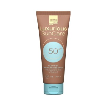 Intermed Luxurious SunCare Silk Cover Bronze à l'acide hyaluronique SPF50 75 ml