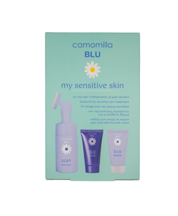 Camomilla Blu My Sensitive Skin Kit with Soft Mousse, 100ml & Silk ... Camomilla Blu My Sensitive Skin Kit with Soft Mousse, 100ml & Silk ...