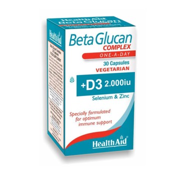 Health Aid BetaGlucan Complex 30 capsule a base di erbe