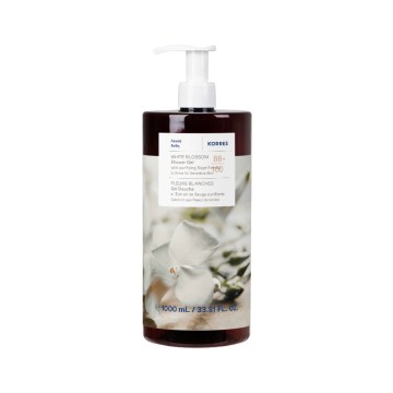 Korres White Blossom Shower Gel Αφρόλουτρο 1000ml Korres White Blossom Shower Gel Αφρόλουτρο 1000ml