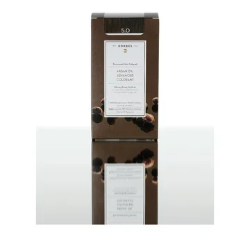 Korres Dye ARGAN OIL Advanced Colorant 5.0 Châtain clair