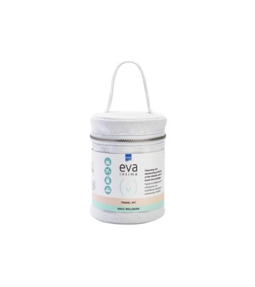 Intermed Promo Eva Intima Daily Wellness Travel Kit Pocket Size Towelettes 10pcs & Foaming Wash 50ml & Original pH3.5 60ml