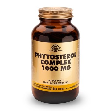 Solgar Phytosterol Complex 1000mg Phytosterols 100 Softgels