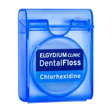 Elgydium Clinic Dental Floss Chlorhexidine Οδοντικό Νήμα 50m Elgydium Clinic Dental Floss Chlorhexidine Οδοντικό Νήμα 50m
