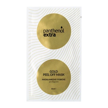 Panthenol Extra Gold Peel Off Mask Sofort straffende Maske mit Elixir 10ml