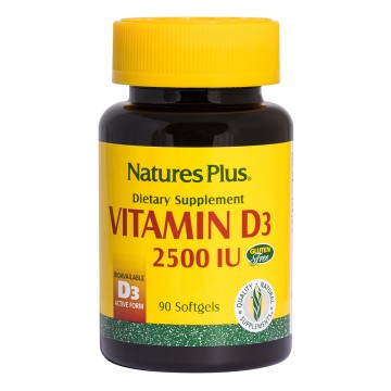 Natures Plus Vitamin D3 2500Iu 90Softgels
