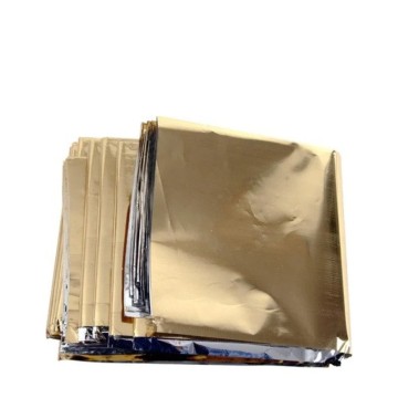 Coperta isotermica Oro-Argento 160 x 210 cm