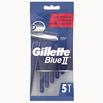 Gillette Blue II Rasoirs Jetables 5pcs