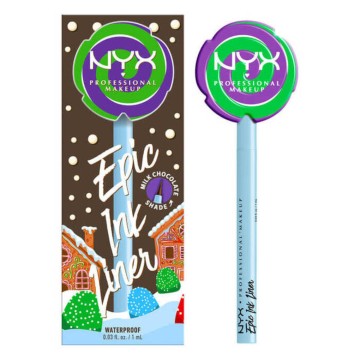 Nyx Professional Epic Ink Eye Liner Waterproof H25EIL02 Milk Chocol... Nyx Professional Epic Ink Eye Liner Waterproof H25EIL02 Milk Chocol...