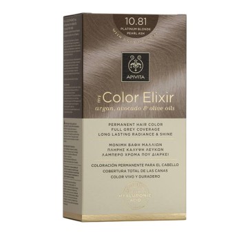 Apivita My Color Elixir 10.81 Βαφή Μαλλιών Κατάξανθο Περλέ Σαντρέ Apivita My Color Elixir 10.81 Βαφή Μαλλιών Κατάξανθο Περλέ Σαντρέ
