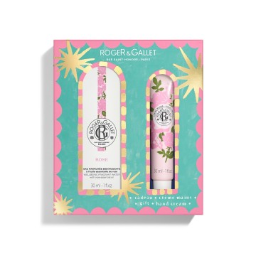 Roger & Gallet Promo Rose with Wellbeing Fragrant Water, 30ml & Han... Roger & Gallet Promo Rose with Wellbeing Fragrant Water, 30ml & Han...
