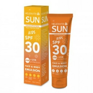 Helenvita Émulsion solaire imperméable pour enfants pour le visage et le corps SPF30 150 ml