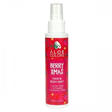 Aloe Colors Berry Xmas Hair & Body Mist, 100ml