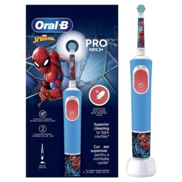 Brosse à dents électrique Oral-B Vitality Pro Kids Spiderman 3 ans+ 1pc