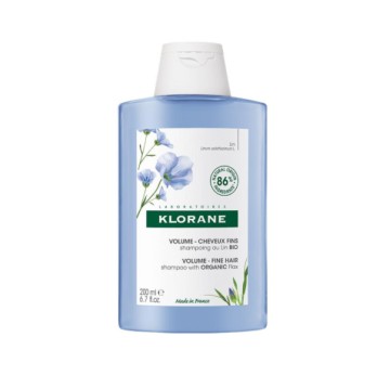 Klorane Linum Σαμπουάν για Όγκο με Ίνες Λιναριού BIO 200ml Klorane Linum Σαμπουάν για Όγκο με Ίνες Λιναριού BIO 200ml