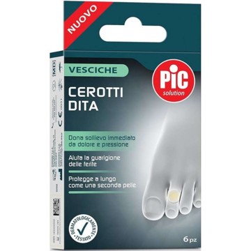 Pic Solution Επιθέματα για Φουσκάλες στα Δάχτυλα των Ποδιών, 6 τεμάχια