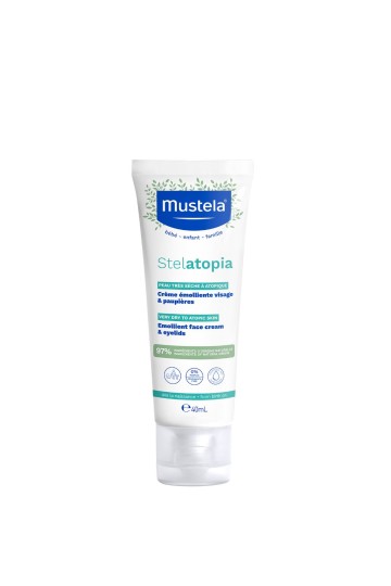 Mustela Stelatopia Emollient Face & Eyelids Cream Mustela Stelatopia Emollient Face & Eyelids Cream