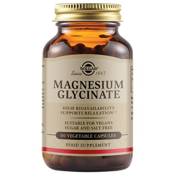 Solgar Magnesium Glycinate, 60 capsules Solgar Magnesium Glycinate, 60 capsules