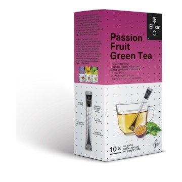 Elixir Passion Fruit Green Tea 10 Ράβδοι Τσαγιού 20gr Elixir Passion Fruit Green Tea 10 Ράβδοι Τσαγιού 20gr
