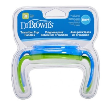 Dr. Browns Cup handles with soft boy mouth (2 pcs.)