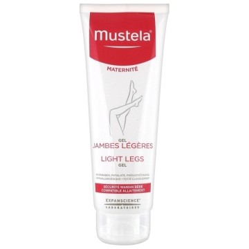 Mustela Light Legs Gel, Gel per Gambe Gonfie 125ml