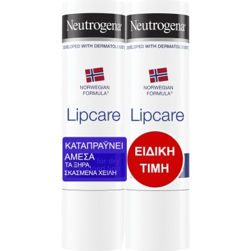 Neutrogena Promo Lipcare Stick, 2 τεμάχια Neutrogena Promo Lipcare Stick, 2 τεμάχια