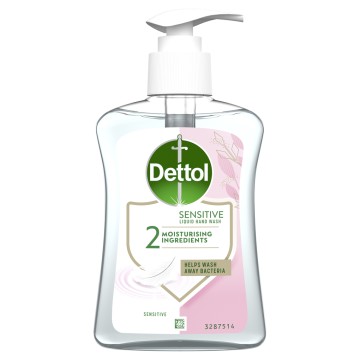 Dettol Sensitive Liquid Hand Wash, 250ml