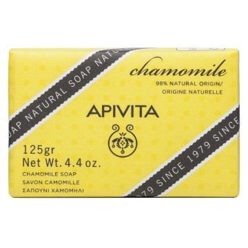 Apivita Natural Soap Σαπούνι με Χαμομήλι για τις ευαίσθητες επιδερμ...