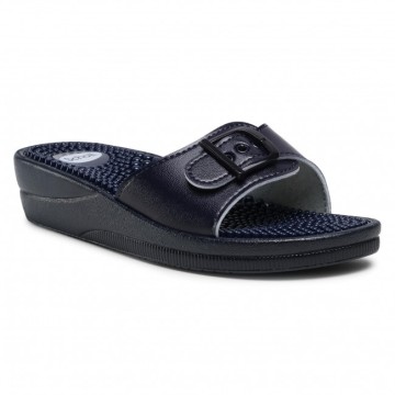 Scholl New Massage Navy Blue