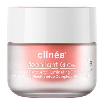 Clinéa Moonlight Glow Gel Κρέμα Νύχτας Λάμψης και Αναζωογόνησης 50ml