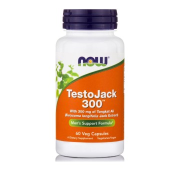 Now Foods TestoJack 300mg 60 φυτικές κάψουλες