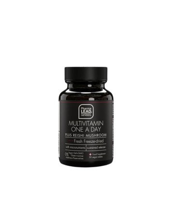 Pharmalead Black Range Multivitamin One A Day Plus Reishi Mushroom,...