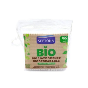 Septona Биоразградими торбички за почистване на уши 100 бр