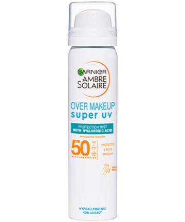 Garnier Ambre Solaire Αντηλιακό Mist Προσώπου SPF50+ Με Υαλουρονικό... Garnier Ambre Solaire Αντηλιακό Mist Προσώπου SPF50+ Με Υαλουρονικό...