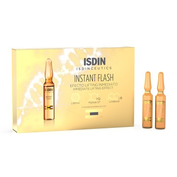 ISDIN Instant Flash - Ampoules Visage 5 pcs. 5*2 ml