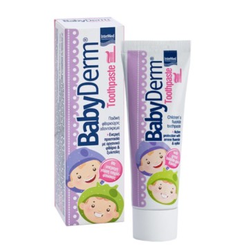 Intermed Babyderm Toothpaste 500ppm Παιδική Οδοντόκρεμα 50ml