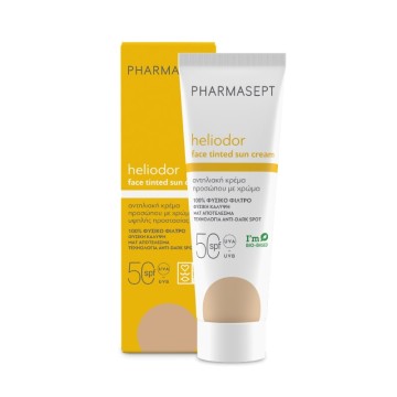 Pharmasept Heliodor Face Tinted Sun Cream Spf 50 50ml