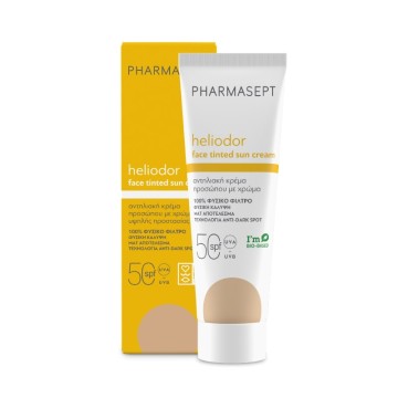 Pharmasept Heliodor Face Tinted Sun Cream Spf 50 50ml Pharmasept Heliodor Face Tinted Sun Cream Spf 50 50ml