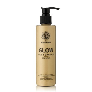 Garden Glow Tiger Sparkle Body Lotion Gold Shimmer 200ml