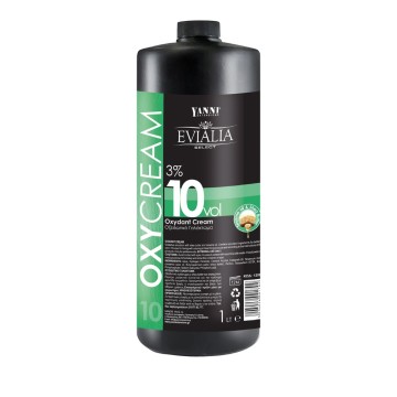 Yanni Evialia Oxycream Oxidizing Emulsion 10V 3% для разглаживания и открытия тон в тон с кунжутным маслом и маслом ши 1л