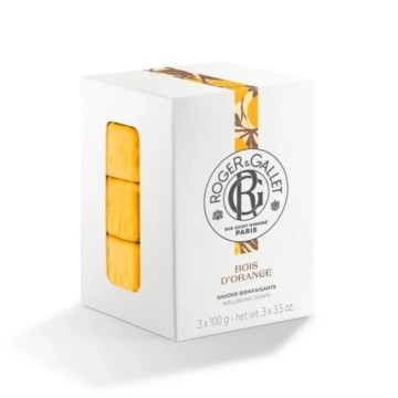 Roger & Gallet Bois dOrange 3 Soap Coffrets, Αρωματικά Σαπούνια από Άνθη Πορτοκαλιάς 3x100gr