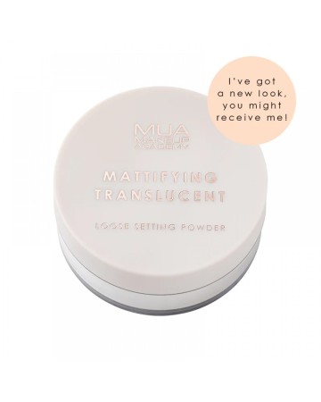 MUA Mattifying Translucent Loose Setting Powder, 16g