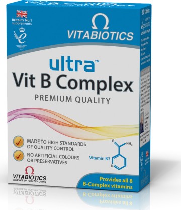 Vitabiotics Complexe Ultra Vit B 60 comprimés