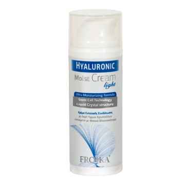 Froika, Hyaluronic Moist Cream Light, Gesichtsfeuchtigkeitscreme mit leichter Textur, 50 ml