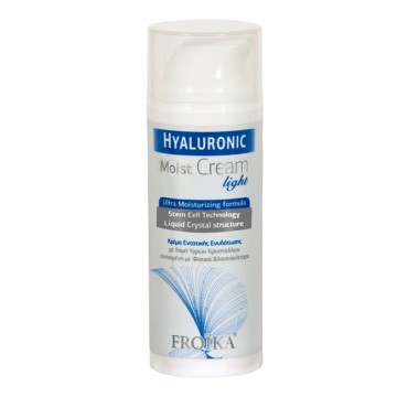 Froika, Hyaluronic Moist Cream Light, Ενυδατική Προσώπου Ελαφριάς Υ...