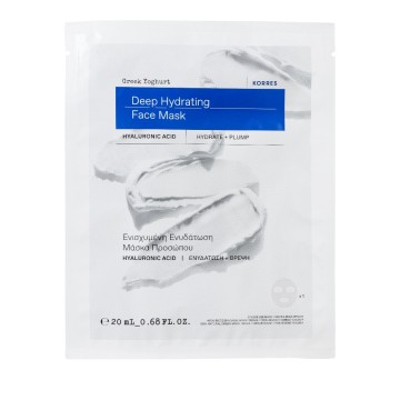 Korres Greek Yoghurt Sheet Μάσκα Προσώπου για Ενυδάτωση 20ml Korres Greek Yoghurt Sheet Μάσκα Προσώπου για Ενυδάτωση 20ml