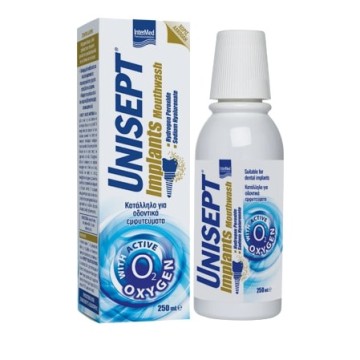 Intermed Unisept Implant Mouthwash, Στοματικό Διάλυμα Κατάλληλο για... Intermed Unisept Implant Mouthwash, Στοματικό Διάλυμα Κατάλληλο για...