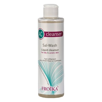 Froika, AC Sal Wash Cleanser, Υγρό Καθαρισμού-Λιπαρό Δέρμα Με Προβλ... Froika, AC Sal Wash Cleanser, Υγρό Καθαρισμού-Λιπαρό Δέρμα Με Προβλ...
